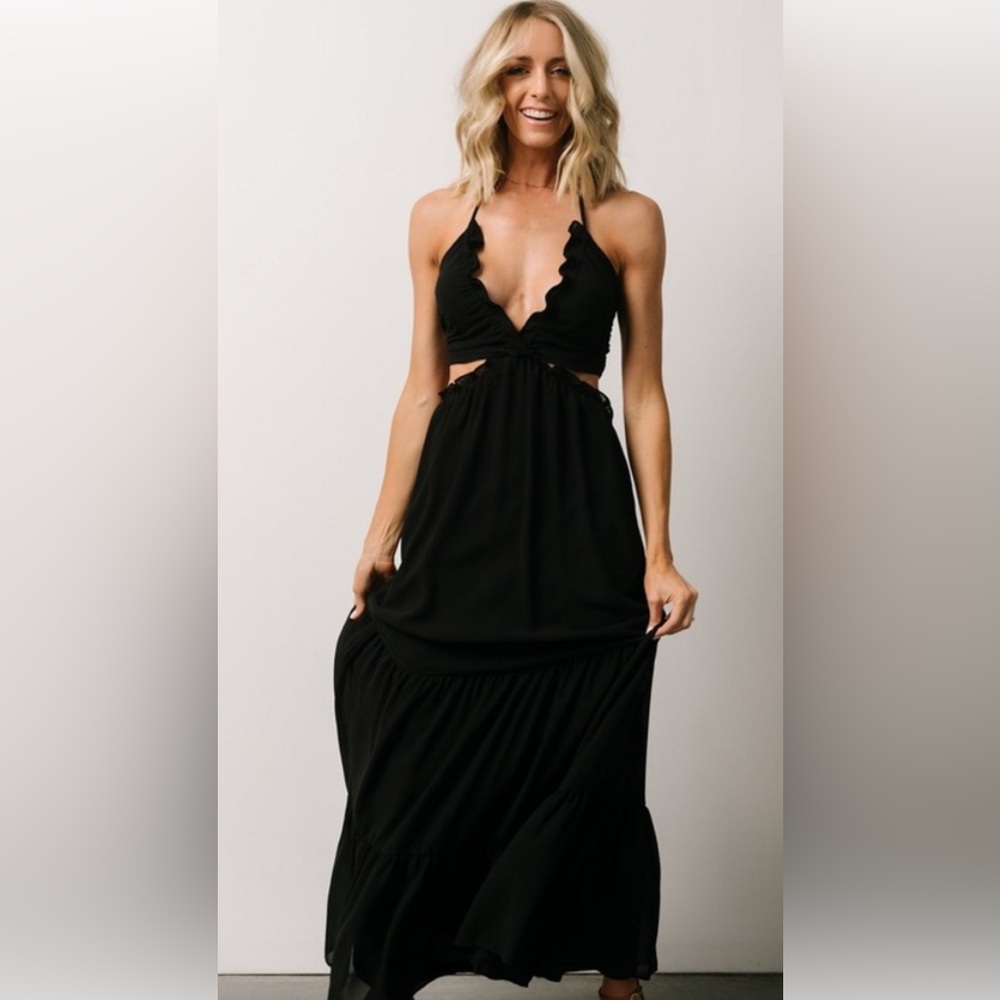 Baltic Born Cinque Terre Maxi Dress Mauve/ Dusty Rose